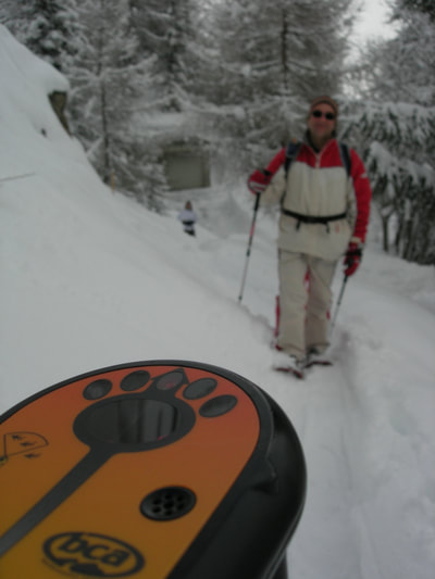 A perfect time to learn to use avalanche safety gear 